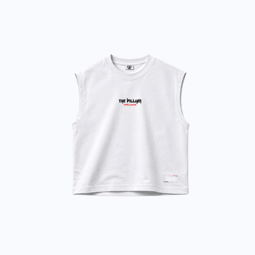 White Chrome Cut Off Front